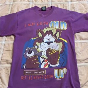 vintage purple shirt